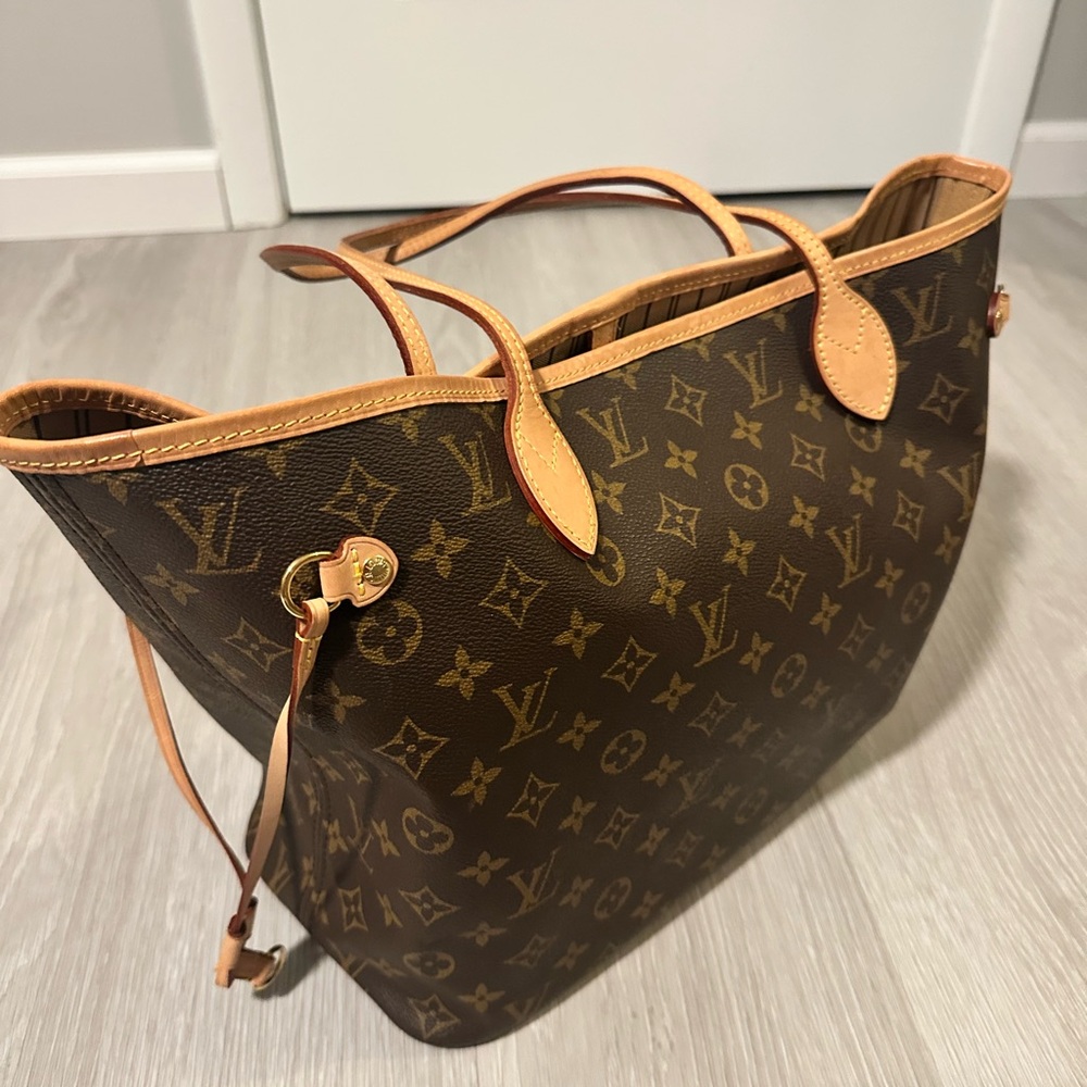 Louis Vuitton Brown Monogram Tote Bag